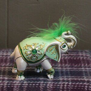 Elephant's of Good Fortune Hamilton Collection Fortune's Smile Figurine